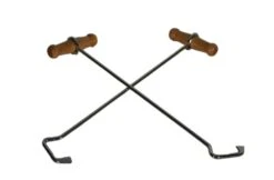 M&F Extra Long Boot Hooks With Natural Handle 04026 -Western Cowboy Supplies m f western extra long boot hooks 114816 75186