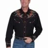 Retro Guitar Shirt P-842 -Western Cowboy Supplies men s guitar shirt 2
