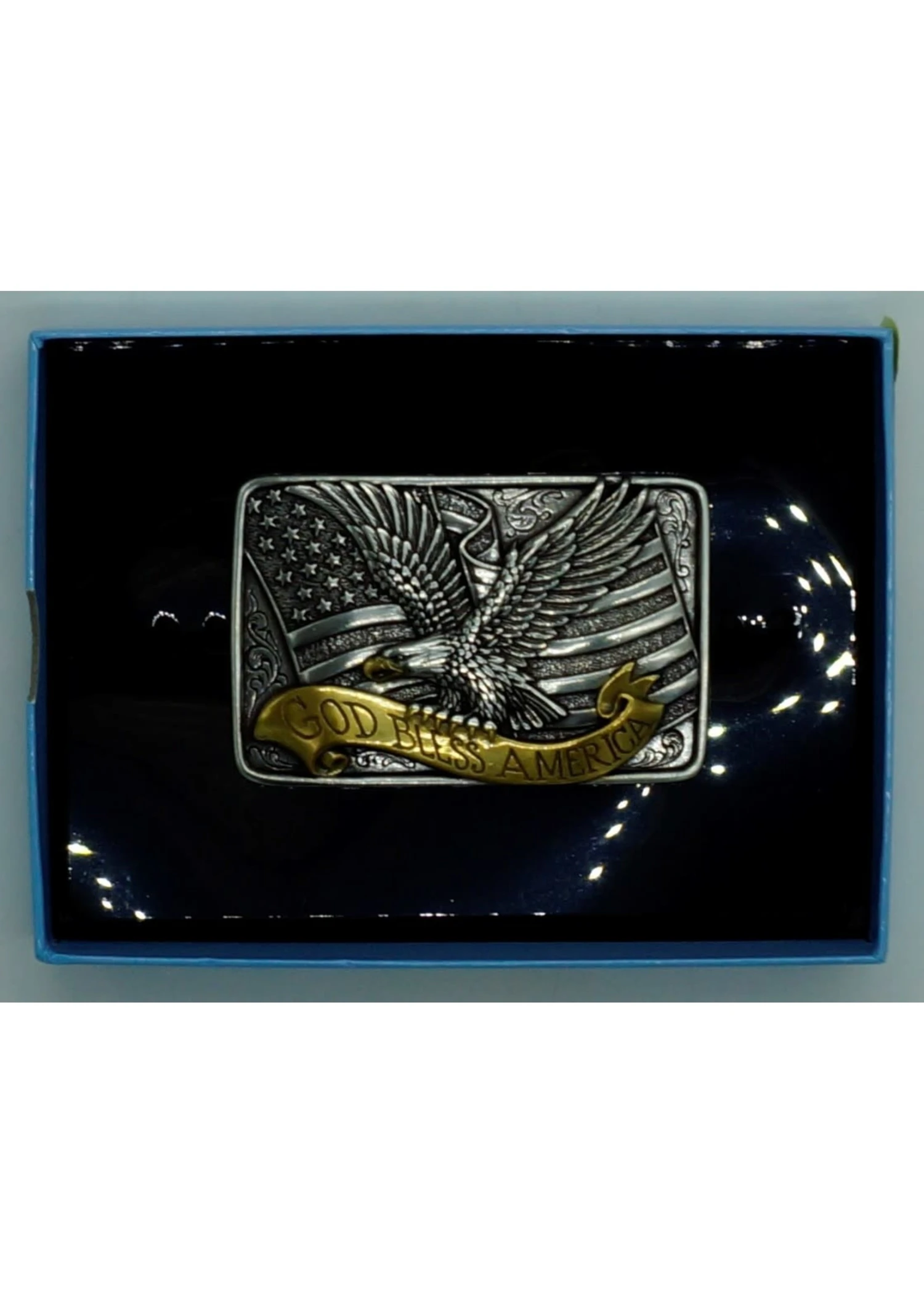 God Bless America Buckle 37015 4 God Bless America Buckle 37015 - Image 2