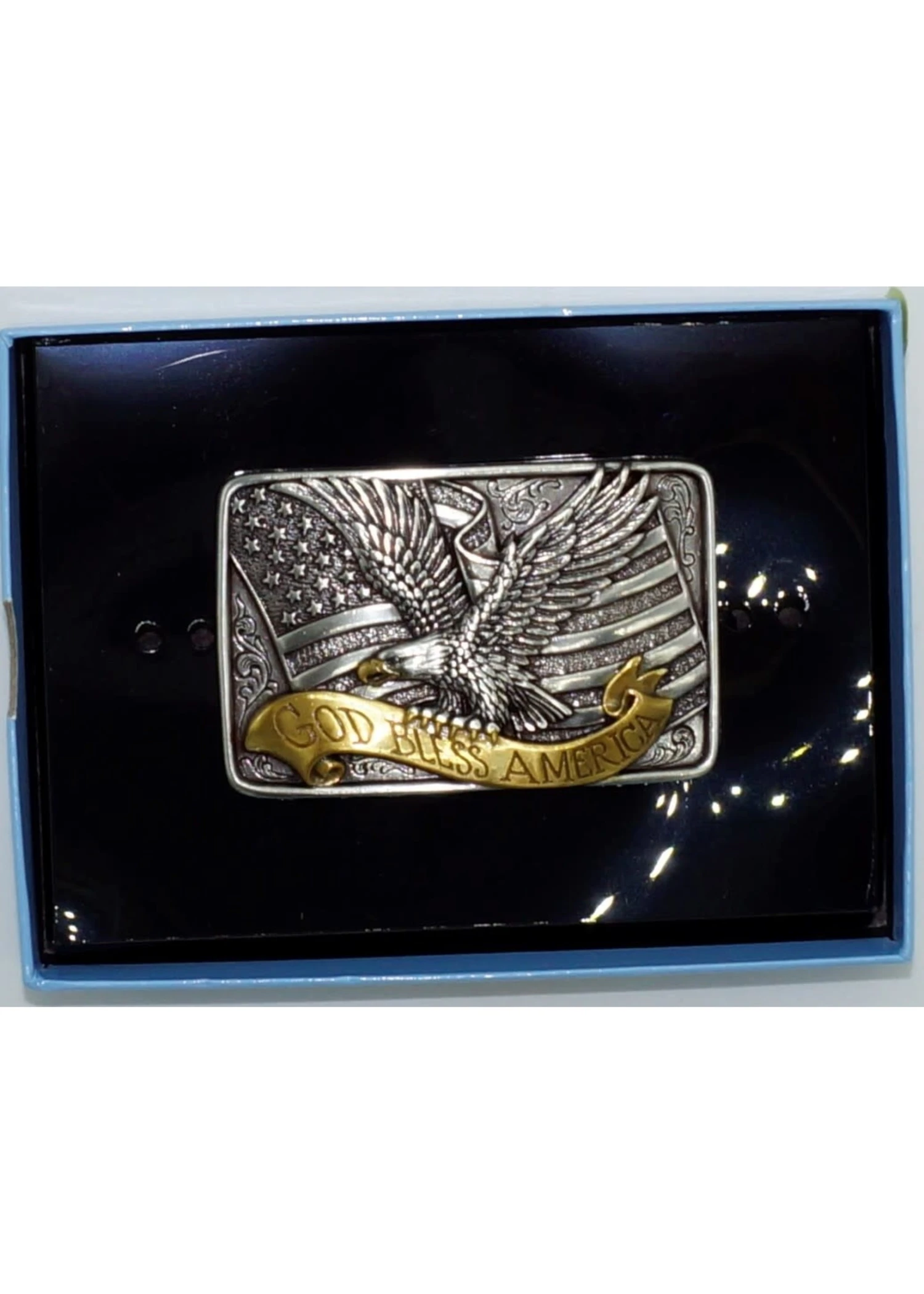 God Bless America Buckle 37015 5 God Bless America Buckle 37015 - Image 3