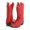 Girls Classic Red Cowgirl Boots 8116 -Western Cowboy Supplies old west 8116 red