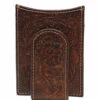 Ariat A3528002 Floral Embossed Magnetic Money Clip -Western Cowboy Supplies s l300