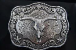 Steer Head Skull Buckle By Nocona 3798664 -Western Cowboy Supplies s l500 4 Copy
