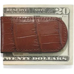 Brighton Croco Magnetic Money Clip M1017