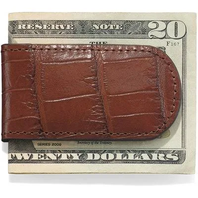 Brighton Croco Magnetic Money Clip M1017 3 Brighton Croco Magnetic Money Clip M1017