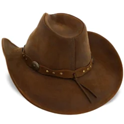 Roxbury Leather Hat By Stetson TRROXB-8434 -Western Cowboy Supplies stetson western roxbury stetson leather western hat trroxb hat 16524250251404 2048x2048