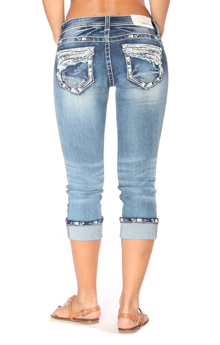 Grace In LA Easy Fit Capri EC61205 3 Grace In LA Easy Fit Capri EC61205