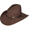Bailey Western Tombstone 2X Cowboy Hat W0602 1 Bailey Western Tombstone 2X Cowboy Hat W0602 -Western Cowboy Supplies w0602g bailey western tombstone 2x hat pecan 1