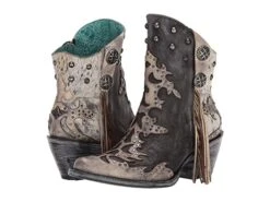 Corral Boots Corral Women’s Metallic Overlay Booties Z0092