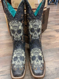 Corral Boots Corral Z5005 Skull -Western Cowboy Supplies z5005 2