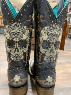 Corral Boots Corral Z5005 Skull -Western Cowboy Supplies z5005 4